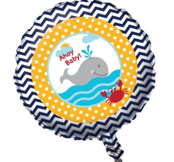 Ahoy Matey! 18" Foil Balloon - 1 Piece Count (Party Supplies)