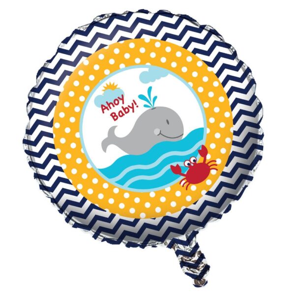 Ahoy Matey! 18" Foil Balloon - 1 Piece Count (Party Supplies)
