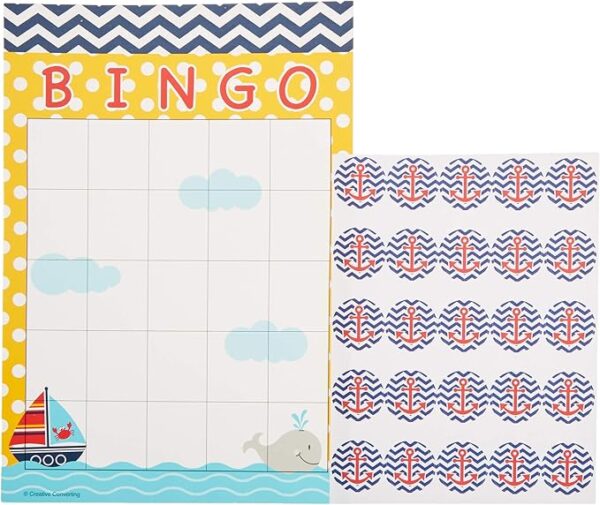 Ahoy Matey! Bingo Game - 10 Piece Count (Party Supplies, Party Favor) - Image 3