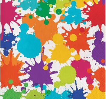 Art Party Luncheon Napkin - 16 Count (Party Supplies) {Creative Converting}