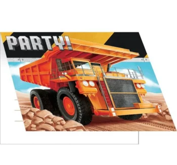 Big Dig Party Invitations - 8 Count (Party Supplies) {Creative Converting}