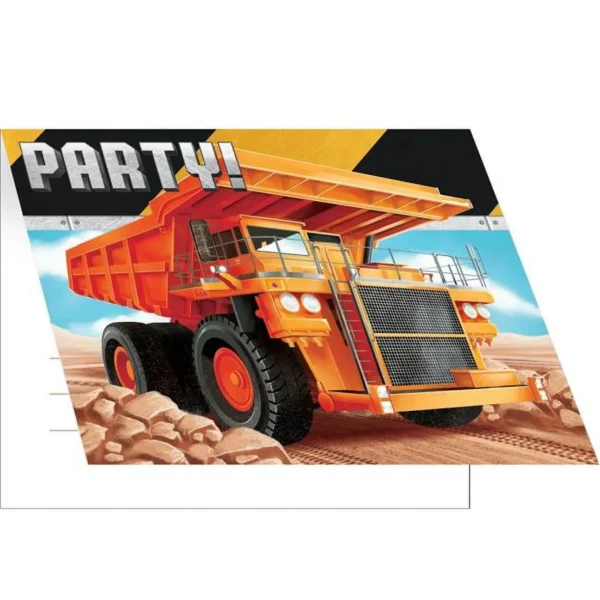 Big Dig Party Invitations - 8 Count (Party Supplies) {Creative Converting}