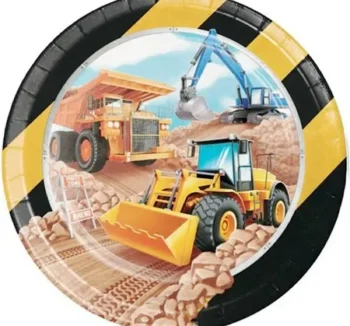 Big Dig 9" Dinner Plate - 8 Count (Party Supplies) {Creative Converting}