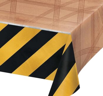 Big Dig 54" x 102" Plastic Table Covering - 1 Count (Party Supplies) {Creative Converting}
