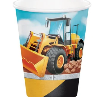 Big Dig Hot/Cold 9oz Paper Cups - 8 Count (Party Supplies) {Creative Converting}
