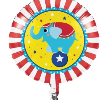 Circus Party 18" Foil Balloon - 1 Piece Count (Party Supplies)