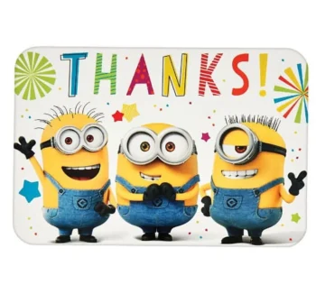 Despicable Me Thank You Notecards - 8 Count (Party Supplies)
