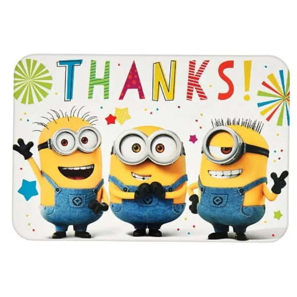 Despicable Me Thank You Notecards - 8 Count (Party Supplies)