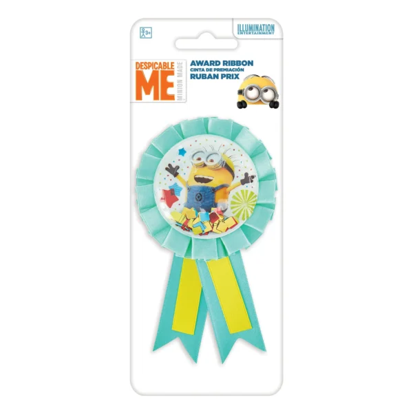 Despicable Me Confetti Award Ribbon - 1 Count (Party Favors)