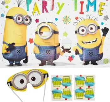 Despicable Me Party Game Poster - 1 Count (Party Supplies)