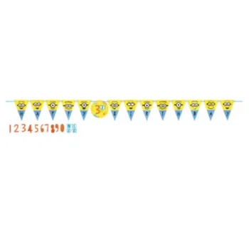 Despicable Me Jumbo Letter Banner Kit - 1 Count (Party Supplies)