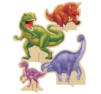 Dino Blast Centerpiece - 4 Count (Party Supplies) {Creative Converting}