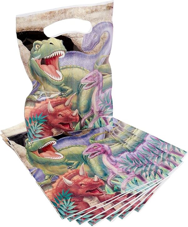 Dino Blast Loot Bags - 8 Count (Party Supplies) {Creative Converting}