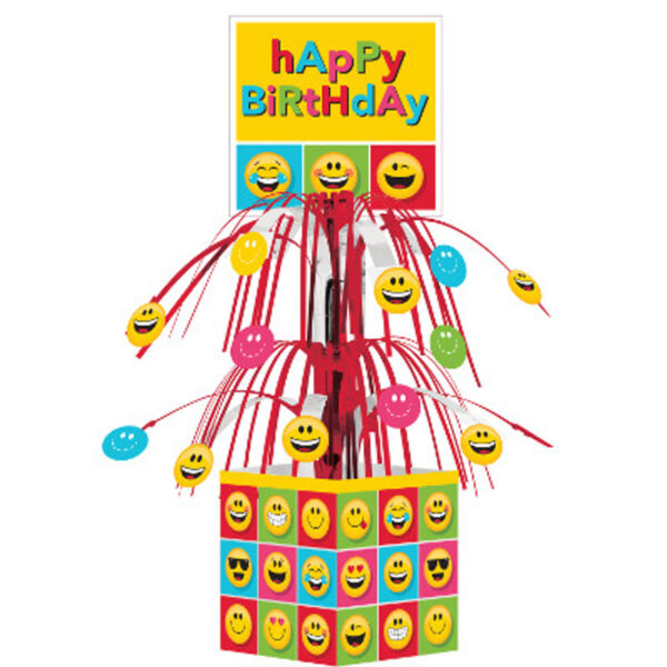 Show Your Emoji Mini Cascade Centerpiece - 1 Count (Party Supplies) {Creative Converting}