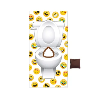 Show Your Emoji Doorway Beanbag Toss Game - 4 Count (Party Supplies) {Creative Converting}