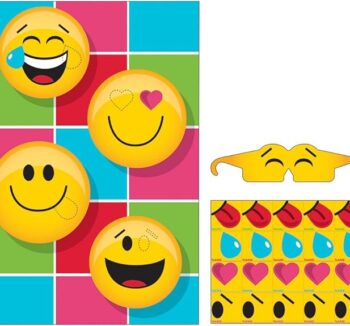 Show Your Emoji Pin Game - 1 Count (Party Supplies) {Creative Converting}