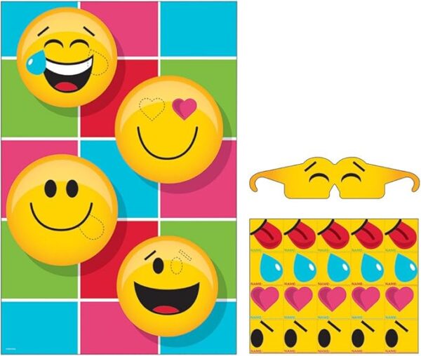 Show Your Emoji Pin Game - 1 Count (Party Supplies) {Creative Converting}