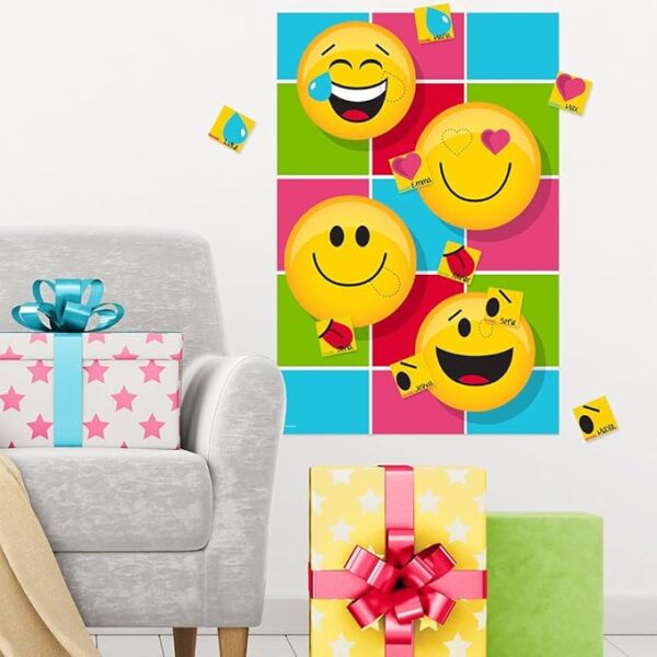 Show Your Emoji Pin Game - 1 Count (Party Supplies) {Creative Converting} - Image 3