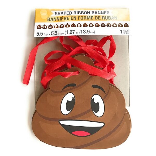 'Show Your Emojions' Ribbon Shaped 5.5ft - 1 Count (Party Supplies) {Creative Converting}