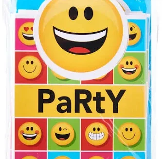 'Show Your Emojions' Party Invitations - 8 Count (Party Supplies) {Creative Converting}