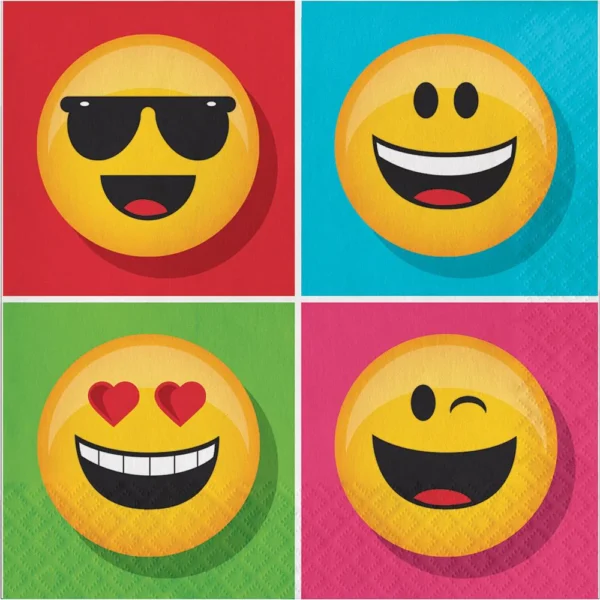 Show Your Emoji Luncheon Napkin - 16 Count (Party Supplies) {Creative Converting}