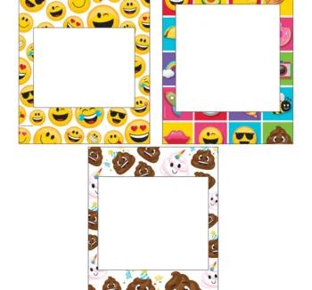 'Show Your Emojions' Photo Frames - 3 Count (Party Supplies) {Creative Converting}