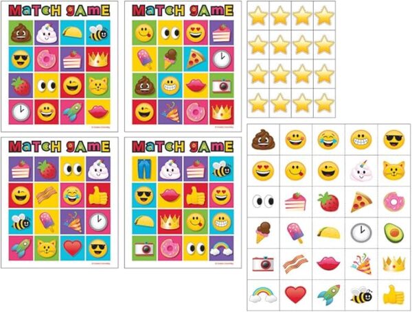 Show Your Emoji Bingo Game - 10 Count (Party Supplies) {Creative Converting}