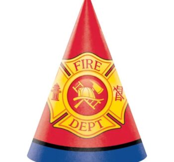 Flaming Fire Party Hat - 8 Count (Party Supplies, Party Favor) {Creative Converting}