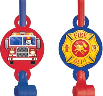 Flaming Fire Party Blowouts - 8 Count (Party Supplies, Party Favor) {Creative Converting}