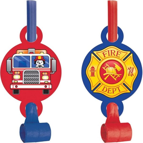Flaming Fire Party Blowouts - 8 Count (Party Supplies, Party Favor) {Creative Converting}