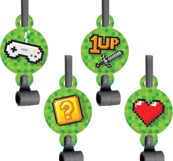 Gaming Party Blowouts - 4 Count (Party Supplies, Party Favors) {Creative Converting}