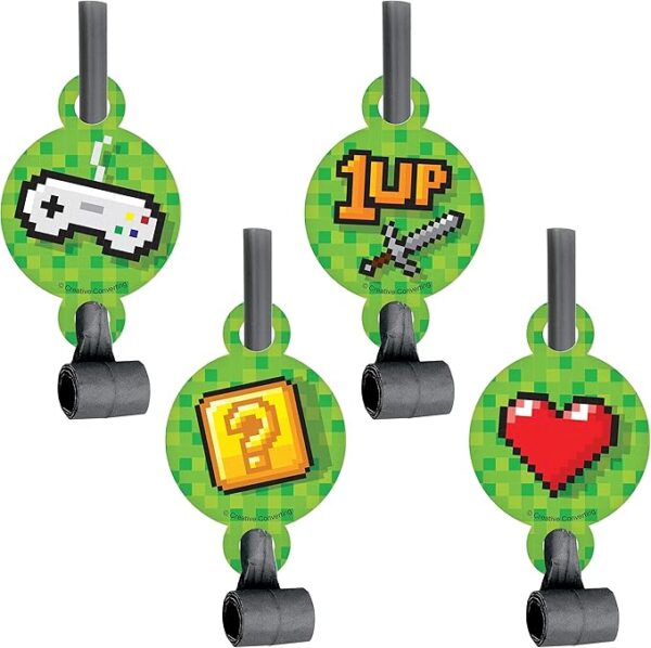 Gaming Party Blowouts - 4 Count (Party Supplies, Party Favors) {Creative Converting}