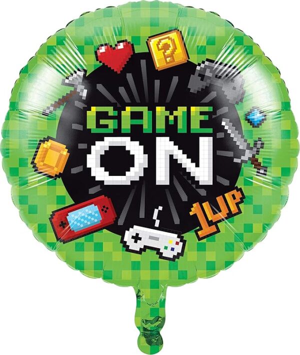 Gaming Party 18" Foil Balloon - 1 Count (Party Supplies) {Creative Converting}