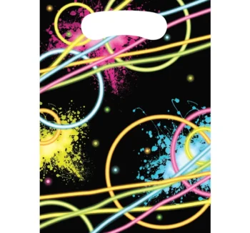 Glow Party Loot/Goodie Bag - 8 Count (Party Supplies, Party Favors)