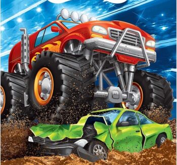 Monster Truck Loot Bags - 8 Count (Party Supplies) {Creative Converting}