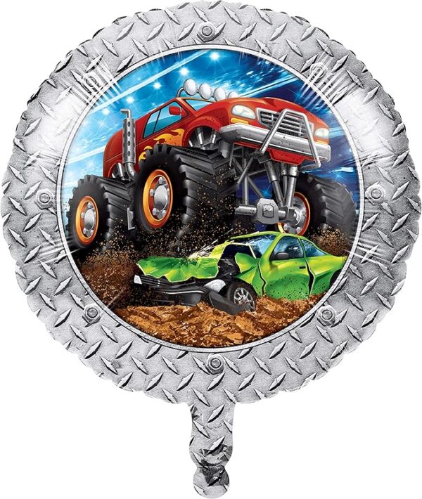 Monster Truck 18" Foil Balloon - 1 Count (Party Supplies) {Creative Converting}