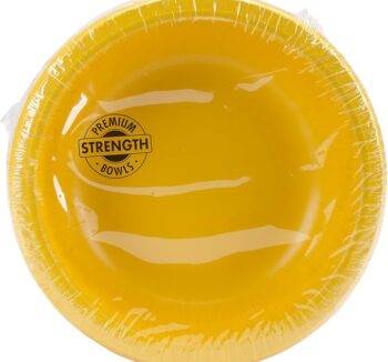 School Bus Yellow Party Bowls - 20 Count (Party Supplies) {Creative Converting}
