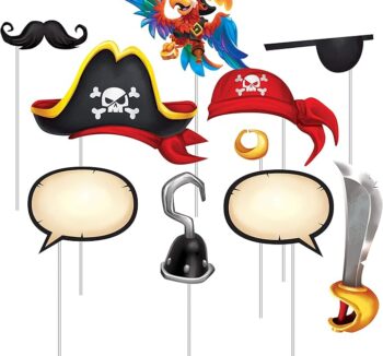Pirate Treasure Photo Booth - 10 Count (Party Supplies) {Creative Converting}