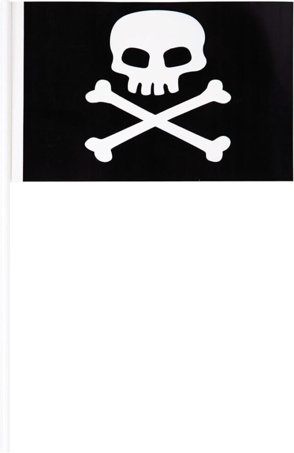 Pirate Treasure Pirate Food Pick Flags - 8 Count (Party Supplies) {Creative Converting} - Image 2