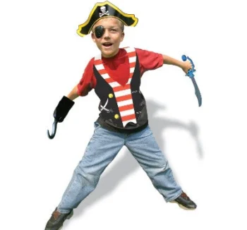 Pirate Treasure Pirate Party Vests - 4 Count (Party Favors) {Creative Converting}
