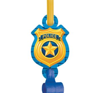 Police Party Blowouts - 8 Count (Party Supplies, Party Favors) {Creative Converting}