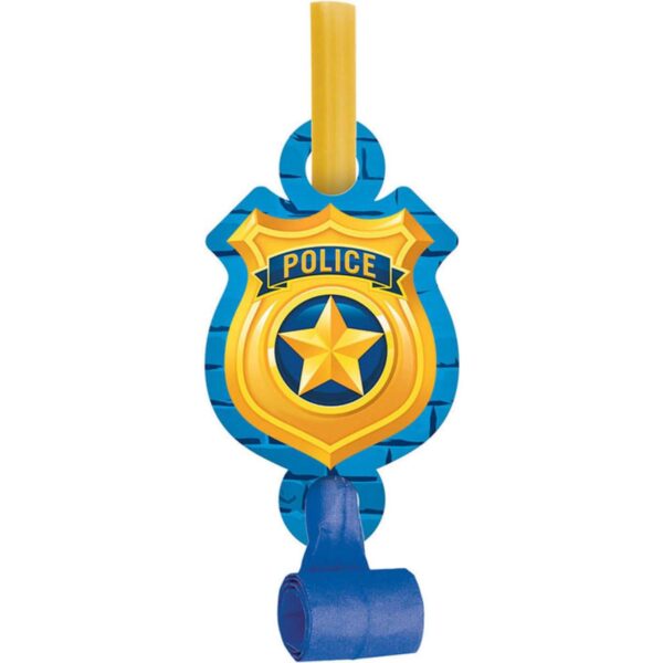 Police Party Blowouts - 8 Count (Party Supplies, Party Favors) {Creative Converting}