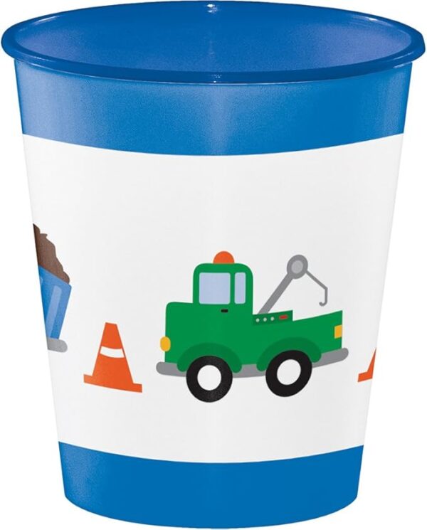 Traffic Jam Plastic 12oz Favor Cup - 1 Count (Party Supplies) {Creative Converting}