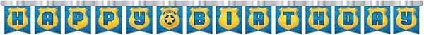 Police Party Jointed Banner - 1 Count (Party Supplies) {Creative Converting}