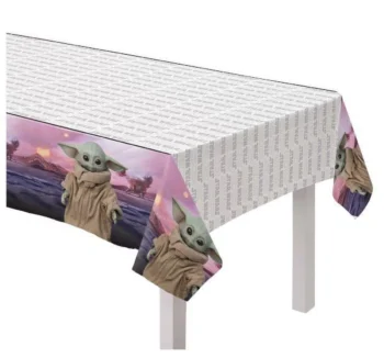 Star Wars 'The Mandalorian' 54" x 96" Table Cover - 1 Count (Party Supplies)