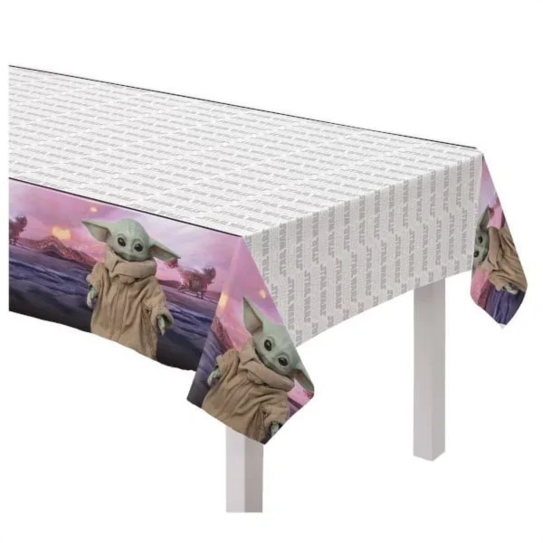 Star Wars 'The Mandalorian' 54" x 96" Table Cover - 1 Count (Party Supplies)