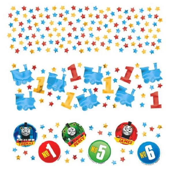 Thomas the Train Confetti Value Pack - 3 Types (Party Supplies)