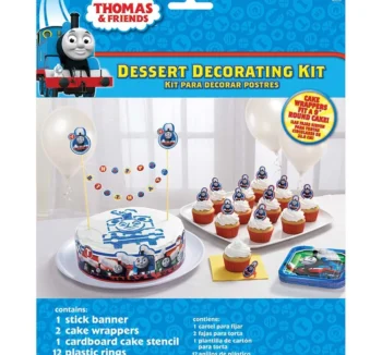 Thomas the Train Dessert Decorating Kit - 16 Piece Count (Party Supplies)