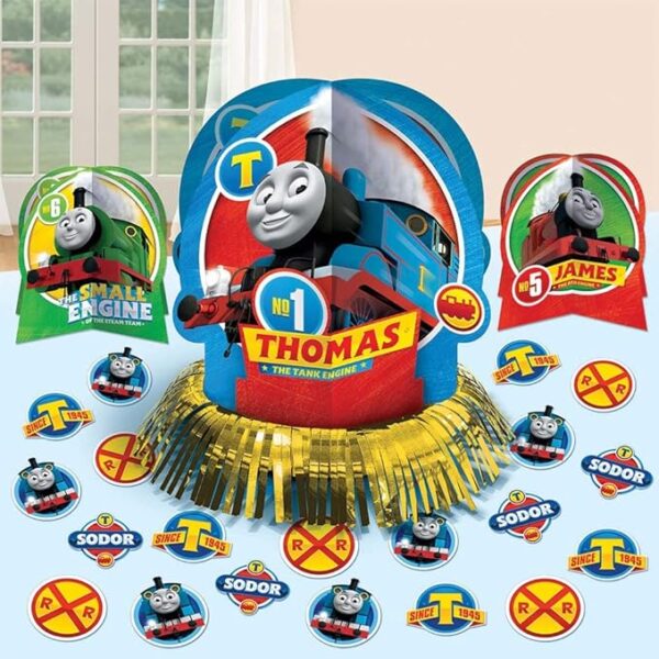 Thomas the Train Table Decorating Kit - 3 Count (Party Supplies)