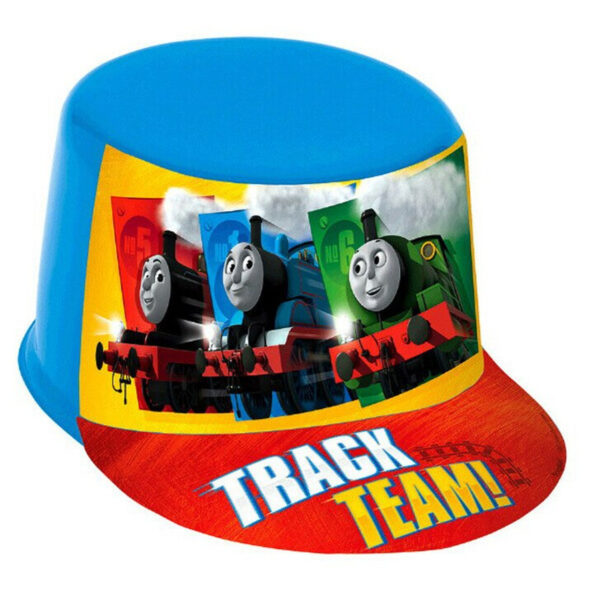 Thomas the Train Plastic Vac Form Hat - 1 Piece Count (Party Supplies)